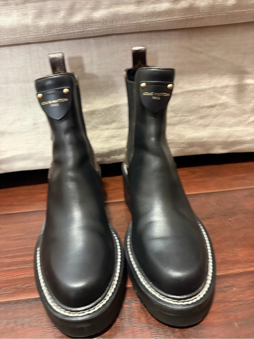 Louis Vuitton Women's Black Boots